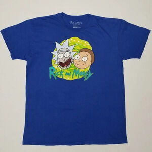 Rick and Morty Character Adult Swim Tee